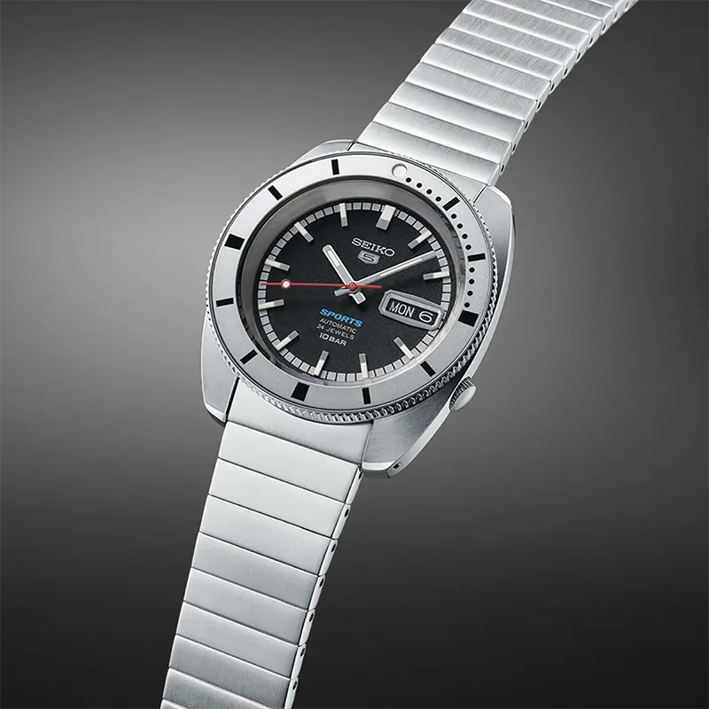 Seiko 5 Sports Heritage Kamen Ride LIMITED EDITION  Men's Watch- SRPL05
